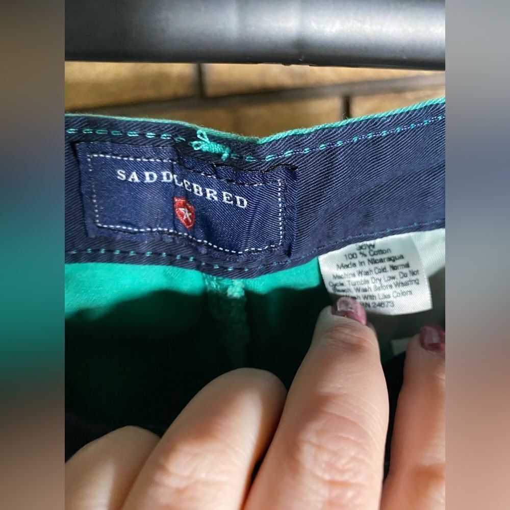 Teal shorts - Picture 2 of 8